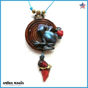Feng Shui Symbol Money Chocolate Frog Amulet Magic Talisman Fengshui Lucky Charm - Picture 1 of 24