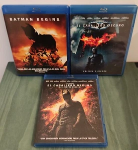 Pack Blu ray Trilogia: El caballero oscuro + Batman begins + La leyenda renace - Imagen 1 de 3