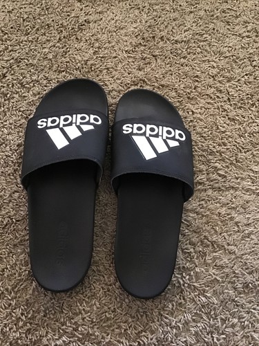 Sandali Adidas slipon neri USATI una volta da uomo taglia 12 US