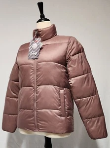 32 Degrees Women's HeatKeep Nano Short Puffer Jacket, Size L Dark Rose - Bild 1 von 8