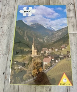 Piatnik 1000 Piece Super Puzzle Jigsaw Heiligenblut #5494 Austria SEALED! - Picture 1 of 3
