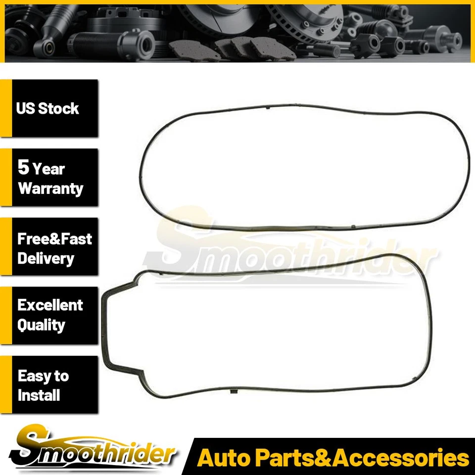 Junta de cubierta de válvula de motor izquierda derecha MAHLE 2 piezas para Honda Odyssey 2005 2006 2007 Foto 1 de 3