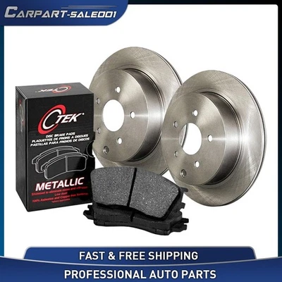 For 1973-1974 Dodge B100 Van C-Tek Front Disc Brake Pad Set Disc Brake Rotor - Image 1 of 4