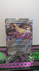 Aegislash ex 135/182 NM Double Rare Holo Card SV04: Paradox Rift Pokemon TCG - Picture 1 of 3