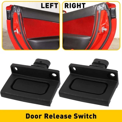 Interruptor de liberación de manija de puerta 22751230 2 piezas para Chevrolet Corvette C6 2005-2013 EXD Foto 1 de 4