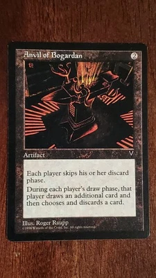 Anvil of Bogardan Visions EX/LP 141/167 MTG Magic the Gathering Artifact Rare - Image 1 of 2