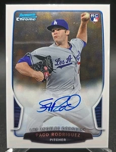 2013 Bowman Chrome #ACR-PR PACO RODRIGUEZ AUTOGRAMM AUTO ROOKIE RC - DODGERS - Bild 1 von 4