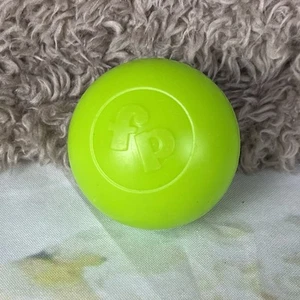 Green Fisher Price Sensory Replacement Ball FP and Star Design Lightweight - Picture 1 of 8