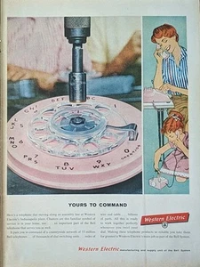 Sistema telefónico Western Electric Bell 1959 anuncio impreso - Imagen 1 de 1