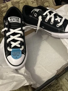 Converse giovanili taglia 3 All Star nero/bianco/nero - Foto 1 di 4