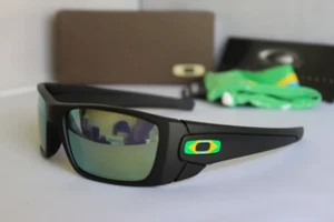 New Oakley Fuel Cell Brazil Country Flag Black/Emerald Sunglasses OO9096-14 - Picture 1 of 7