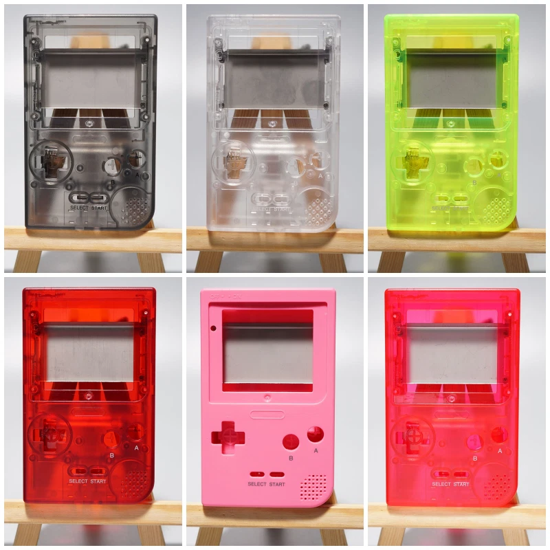 GBP FunnyPlaying Game Boy Pocket IPS Backlight Ready Shell Housing No Cut Foto 1 de 1