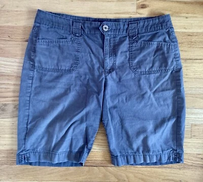 Shorts utilitário feminino Gloria Vanderbilt branco tamanho grande - Imagem 1 de 2