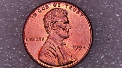 1992 Lincoln Memorial - Die Crack - Image 1 of 4