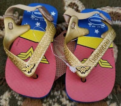 Sandalias de Tanga Havaianas Super Heros Chanclas Infantil Talla 6 Foto 1 de 3