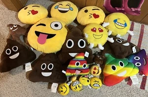 Assorted Emoji Plushies - Picture 1 of 1
