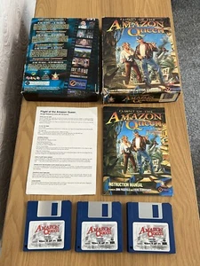 Amiga Flight of the Amazon Queen Game - Boxed & Working -👽👾Retro Gift Idea👾👽 - Photo 1/24
