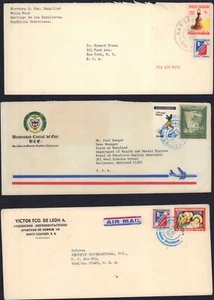 REPUBBLICA DOMINICANA 1950 1980 LOTTO DI 5 COPERTINE - Foto 1 di 3