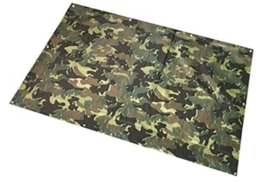 Gewebeplane Armee Army Look Tarn Camouflage Schutzplane Abdeckplane 1,5x6 Meter - Bild 1 von 4