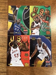 1996 Skybox USA Basketball Quads Shaquille O'Neal #Q7 HOF