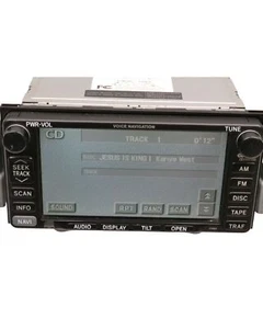 2002-2003 Lexus ES300 - Navigation Radio Assembly 8612033550 - Picture 1 of 1