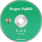 DragonFly BSD 6.4.0 - DVD d'installation complète - système d'exploitation open source sécurisé et fiable