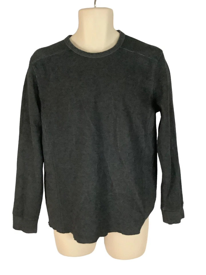 Apartamento Hombre Manga Larga 9 Talla L Grande Gris Carbón Cuello Redondo Usado en Excelente Condición Foto 1 de 4