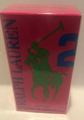 POLO BIG PONY # 2 RALPH LAUREN 1.0OZ/30ML. EDT SPRAY NEW IN SEALED BOX (RARE) - Image 1 of 3