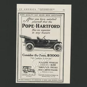 Hartford CT: 1911 PAPST-HARTFORD MFG. Automaten LKW Wagen Orig. Magazinanzeige - Bild 1 von 1