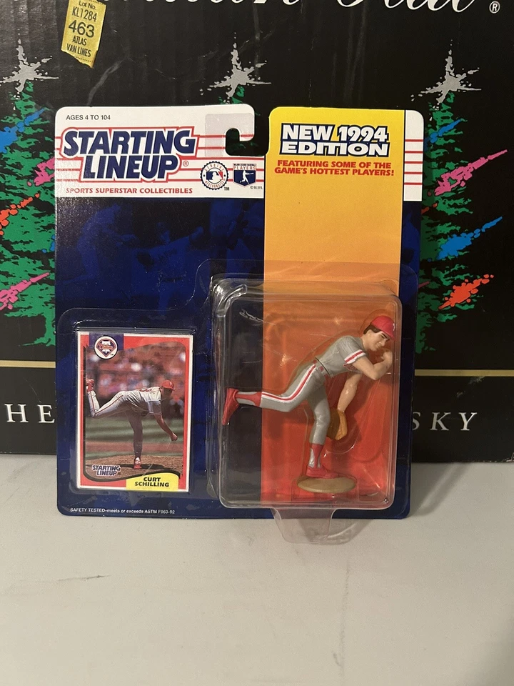 Figura 1994 alineación inicial SLU Curt Schilling MLB Philadelphia Phillies nueva en caja Foto 1 de 1