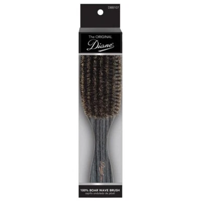Diane Dbb107 Wave Hair Brush 100% Boar With Wood Handle 9 Inch - Image 1 of 4