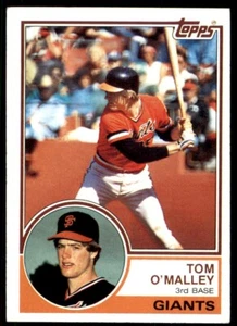 1983 Topps Baseball #663 Tom O'Malley Rookie - Bild 1 von 2