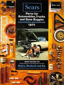 Sears Teile Automobile LKW Dünen Buggys Katalog 1971 Zubehör Zubehör - Bild 1 von 4