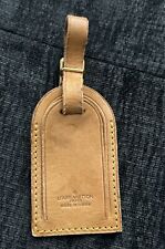 Authentic Louis Vuitton Luggage Tag Vachetta Leather Bag USA Seller
