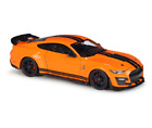 Maisto 1:24 2020 Mustang Shelby GT500 modèle de voiture moulé sous pression orange NEUF DANS SA BOÎTE