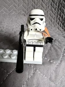 Lego Sandtrooper Minifigure Star Wars 7659 sw0109a Orange Pauldron - Picture 1 of 8