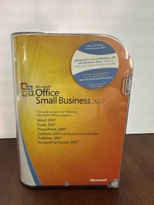 Microsoft Office 2007 Small Business Edition con scatola originale e codice Product Key - Foto 1 di 12
