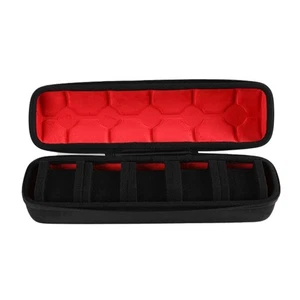 Waterproof Storage Case 5 Slot Wristwatch Carrying Bag Zippered Protective Cover - Picture 1 of 8