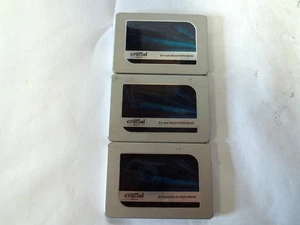 Lot of 3 Crucial Micron 2.5'' Solid State Drive MX500 250GB CT250MX500SSD1 SATA - Afbeelding 1 van 4