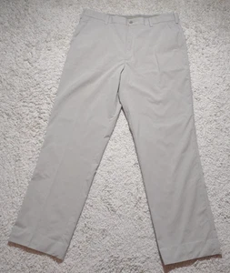 Nike Golf Chino Pants Men's Size 34X34 Dri-FIT Seersucker Biege Stripe - Picture 1 of 9