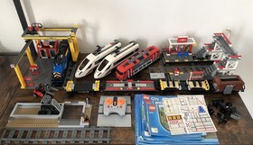 Lego City: Lot of Incomplete Train Sets (60052, 60051, 60098, 7937)  Read Desc.
