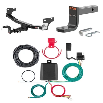 CURT CLASS 2 TRAILER HITCH W/MOUNT & WIRING FOR 2011-2012 JEEP COMPASS & PATRIOT Foto 1 de 4