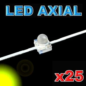 369/25#LED axial 1,8mm vert 570nm 25pcs - Imagen 1 de 1