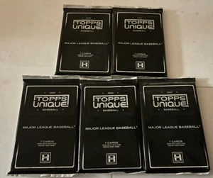 2009 Topps Unique Baseball Hobby Pack (5 Packs) - Picture 1 of 2
