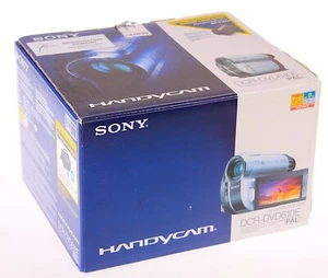 SONY DCR-DVD610E PAL Handycam Video Camera Camcorder NOS NEW Boxed- MINT- RARE! - Picture 1 of 11