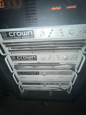 Crown Audio MA-5002VZ Macro-Tech Amplifier - Image 1 of 2