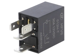 HFV6/012H-T HONGFA Relay Kfz-Relais SPST-NO 12VDC 30A 90R NEW #BP - Bild 1 von 1