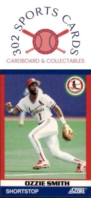 1991 Score 100 Superstars #18 Ozzie Smith - Image 1 of 2