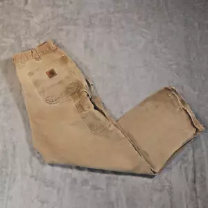 Carharrt Arbeitshose Herren lose Original Passform Zimmermann #14806 Größe 36x30 B11-BRN - Bild 1 von 12