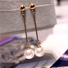 Long flow Artificial Pearl Earrings Earrings Women Jewelry Pearl Earrin&&k